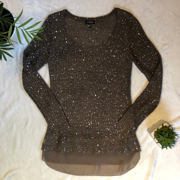 Le Chateau Sparkle Sweater - Picture 2 of 7